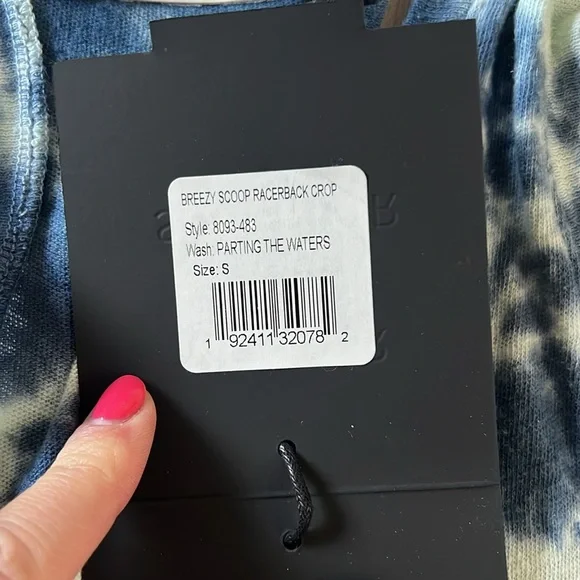 Mother | Breezy Scoop Racerback Crop (includes original tags) - Picture 3 of 12